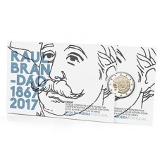 Portugal 2€ 150 Anos do Nascimento de Raul Brandão Proof 2017