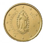 São Marino 50 Cêntimos Corrente 2020