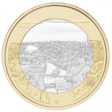 Finlândia 5€ Landscapes Tammerkoski 2018  