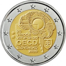 Eslováquia 2€ OCDE 2020